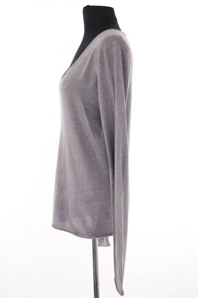 Top Zadig & Voltaire Sina Gris en Soie