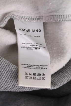 Sweatshirt Anine Bing Gris en Coton