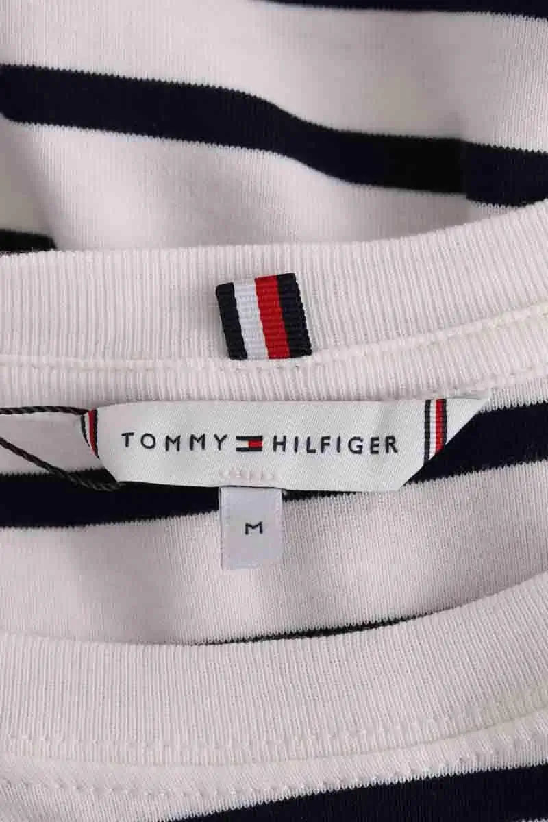 T-shirt Tommy Hilfiger Blanc en Coton