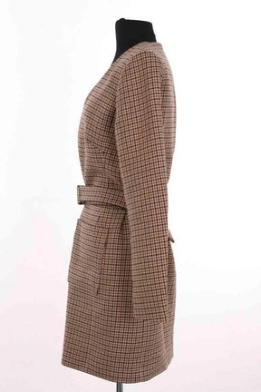 Robe Tara Jarmon Camel en Coton