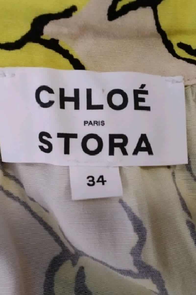 Robe Chloé  Jaune