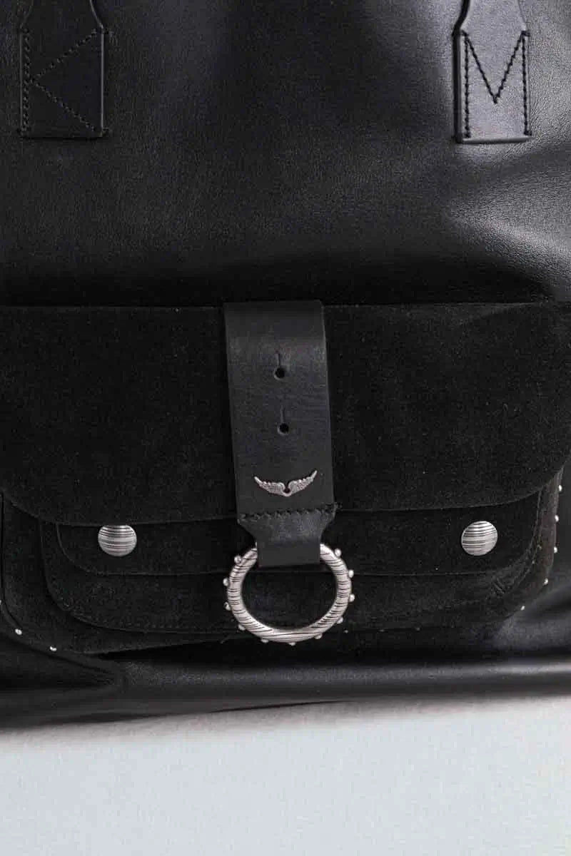 Cabas Zadig & Voltaire Kate Noir en Cuir