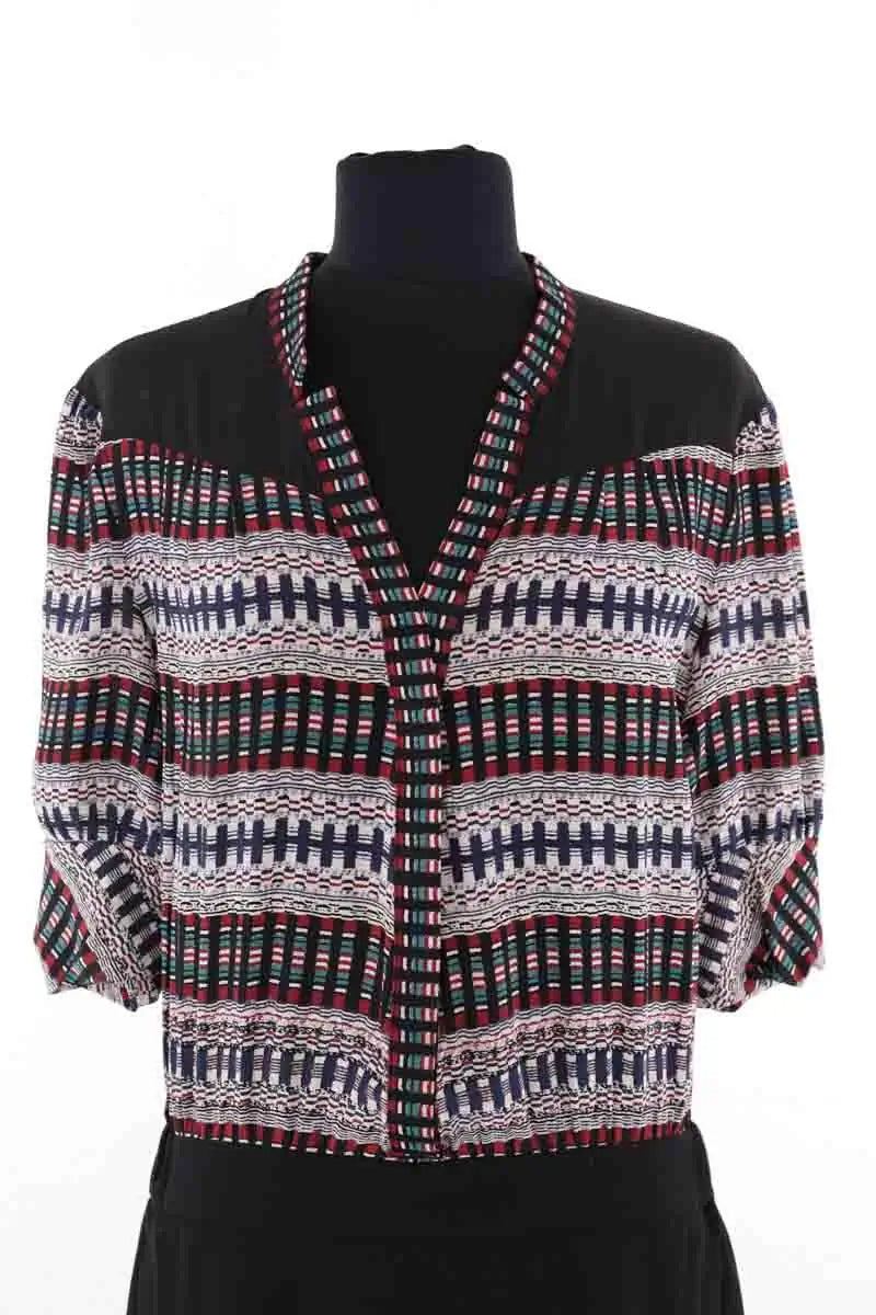 Robe Maje Loterie Noir en Synthétique