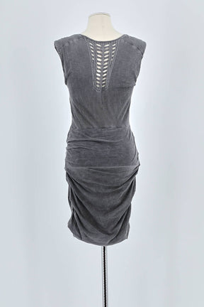 Robe Maje  Gris