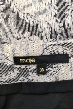 Mini jupe Maje  Gris