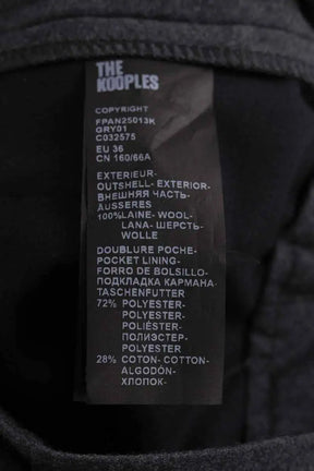 Pantalon The Kooples Gris en Laine