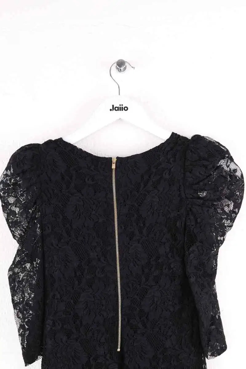 Robe Sandro Noir en Dentelle