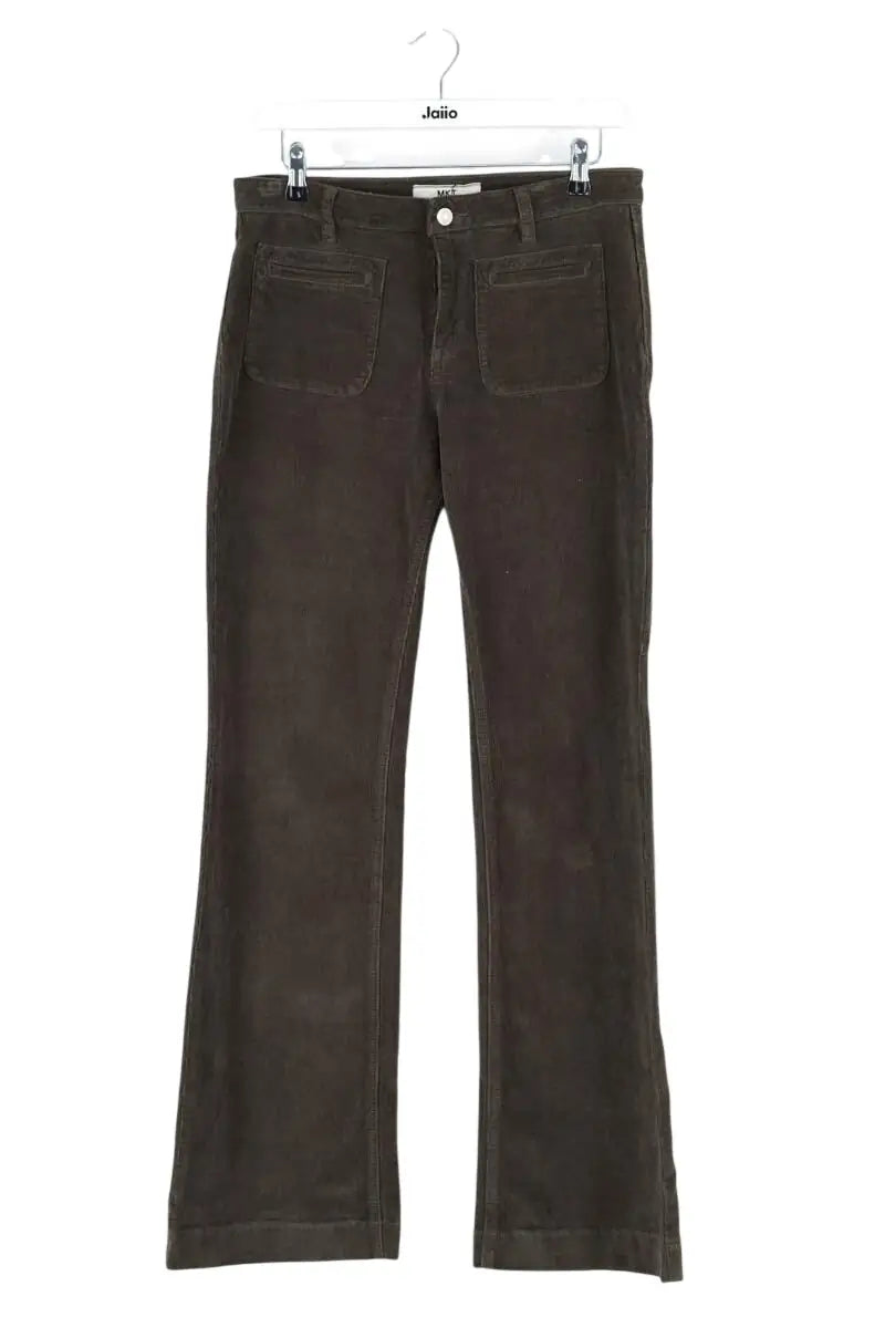 Pantalon droit Mkt Studio Kaki en Coton, taille M - Seconde Main