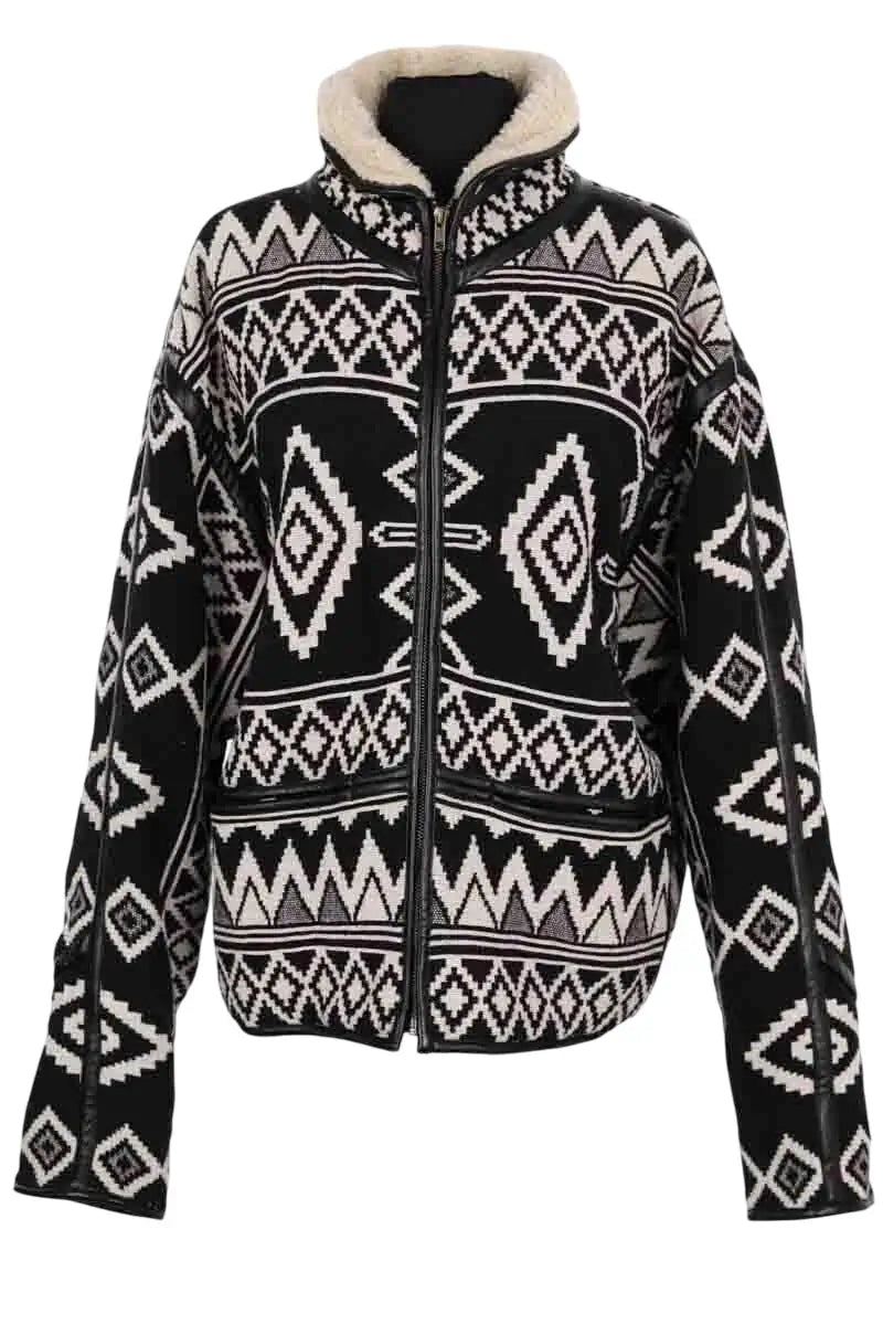 Manteau Isabel Marant Noir en Coton, taille M - Seconde Main