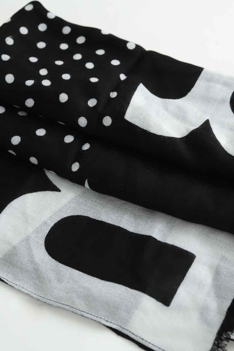 Foulard Barbara Bui  Noir