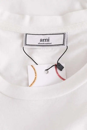 T-shirt Ami Blanc en Coton
