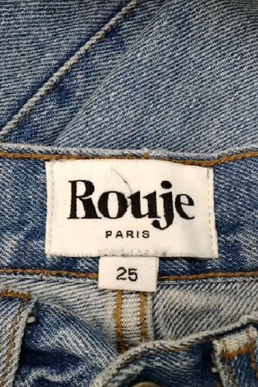 Jean bootcut Rouje  Bleu