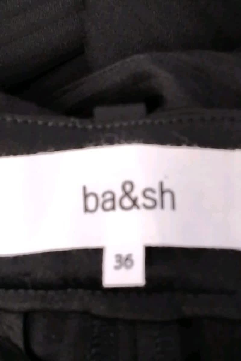 Pantalon droit Bash  Noir