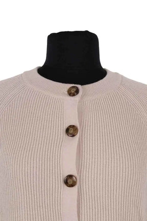 Cardigan Sézane Ecru en Laine