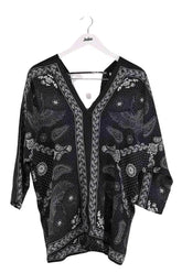 Blouse Sandro Noir en Synthétique, taille S - Seconde Main
