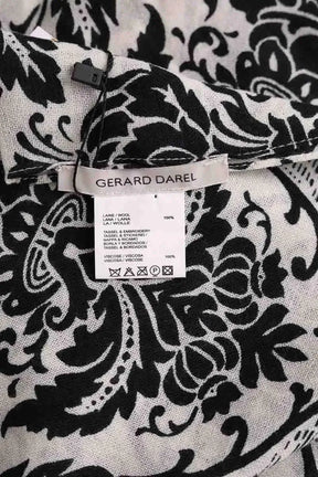 Écharpe Gerard Darel Noir en Laine