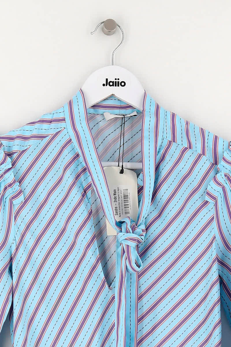 Robe Sandro  Bleu