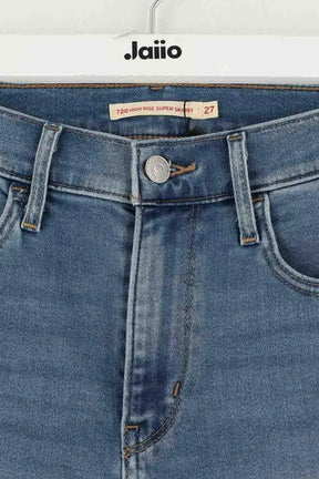 Jean slim Levi's 720 Bleu en Coton