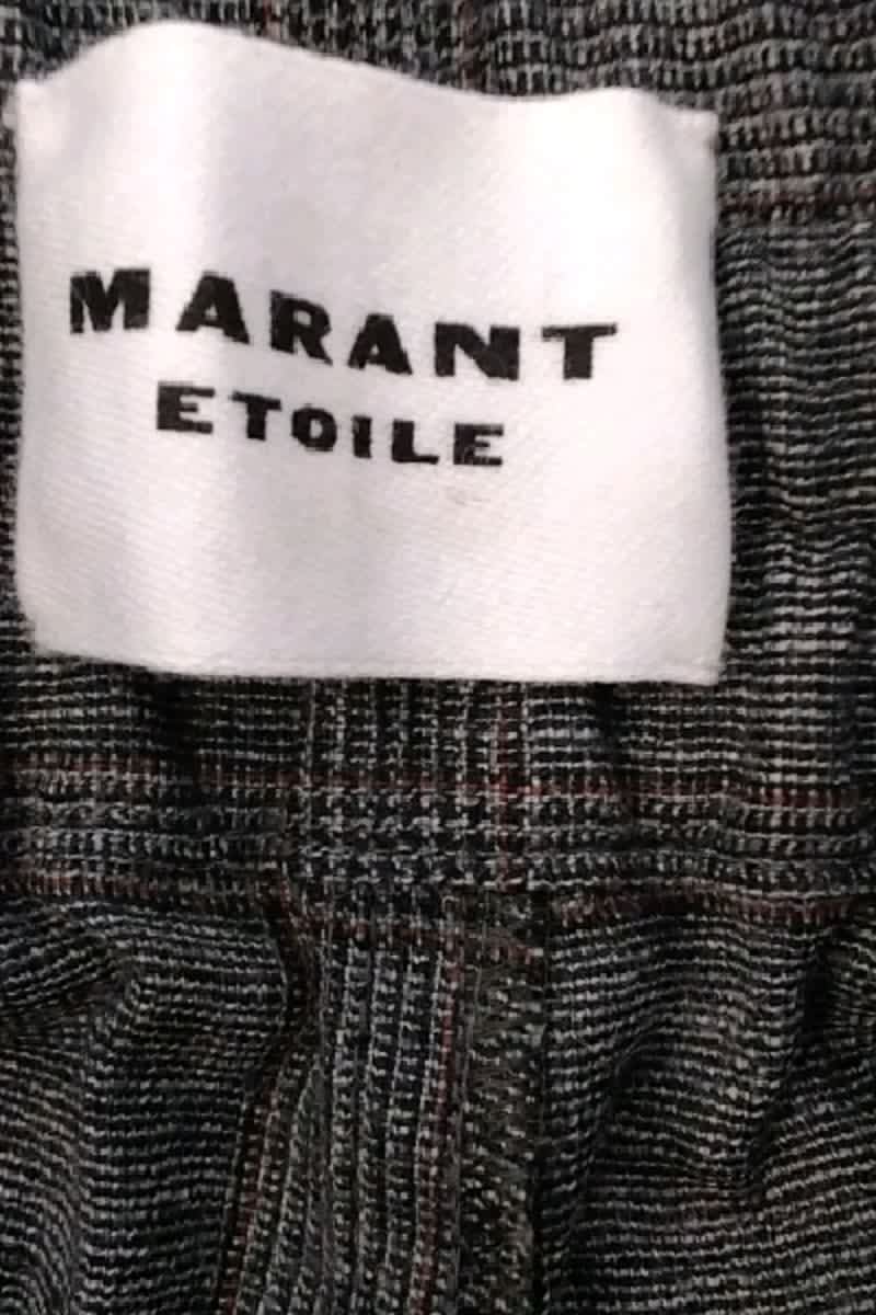 Pantalon droit Isabel Marant  Anthracite