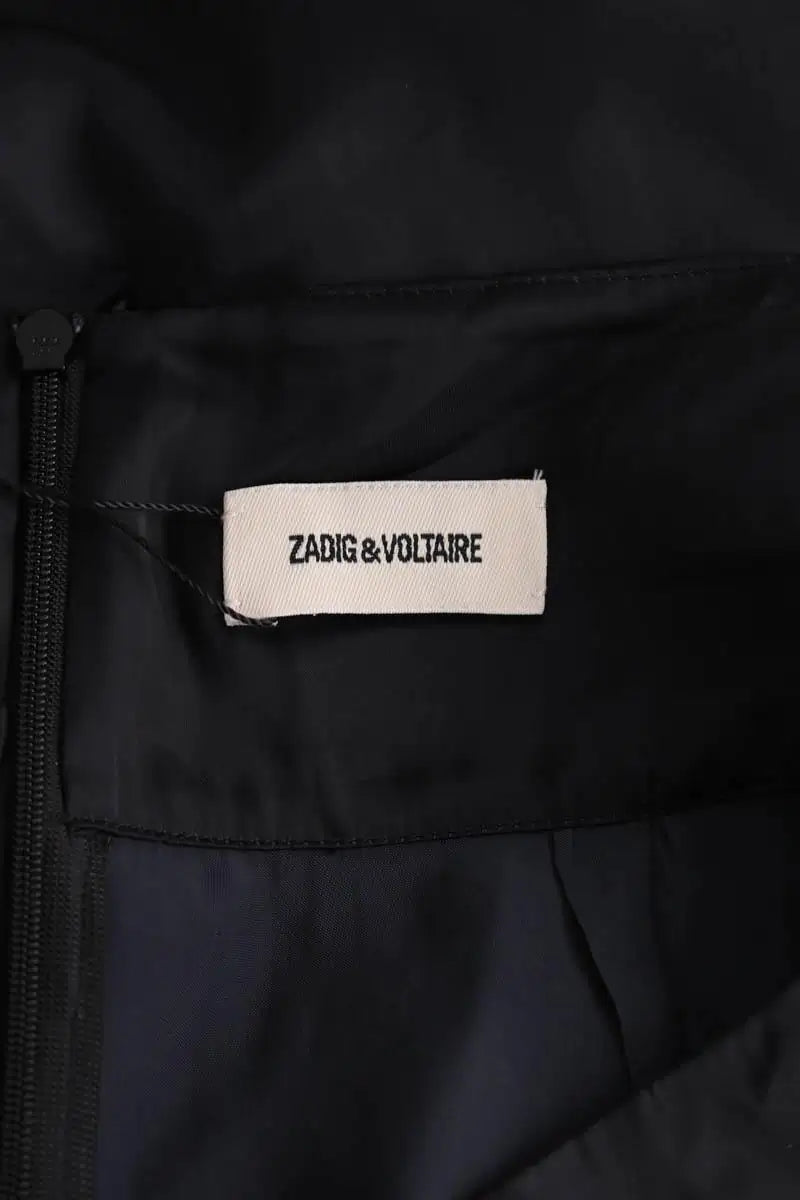 Mini jupe Zadig & Voltaire Noir en Synthétique