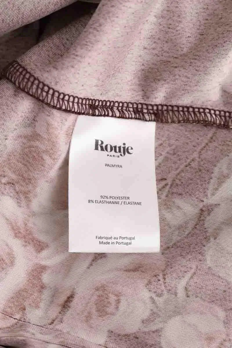 Chemise Rouje Marron en Velours