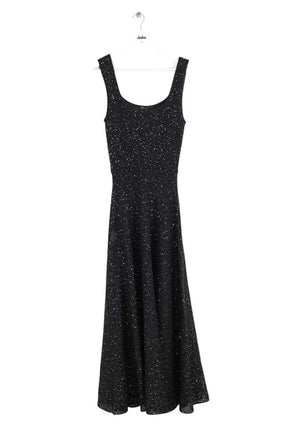 Robe Maje Noir en Synthétique, taille S - Seconde Main