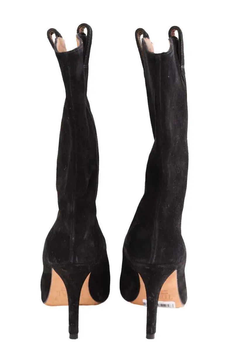 Boots Toral Noir en Daim