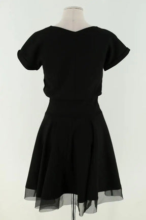 Robe Maje Noir en Synthétique