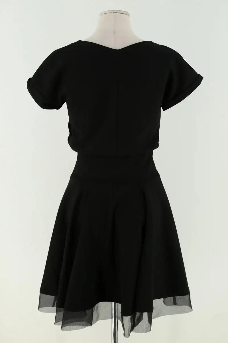 Robe Maje Noir en Synthétique