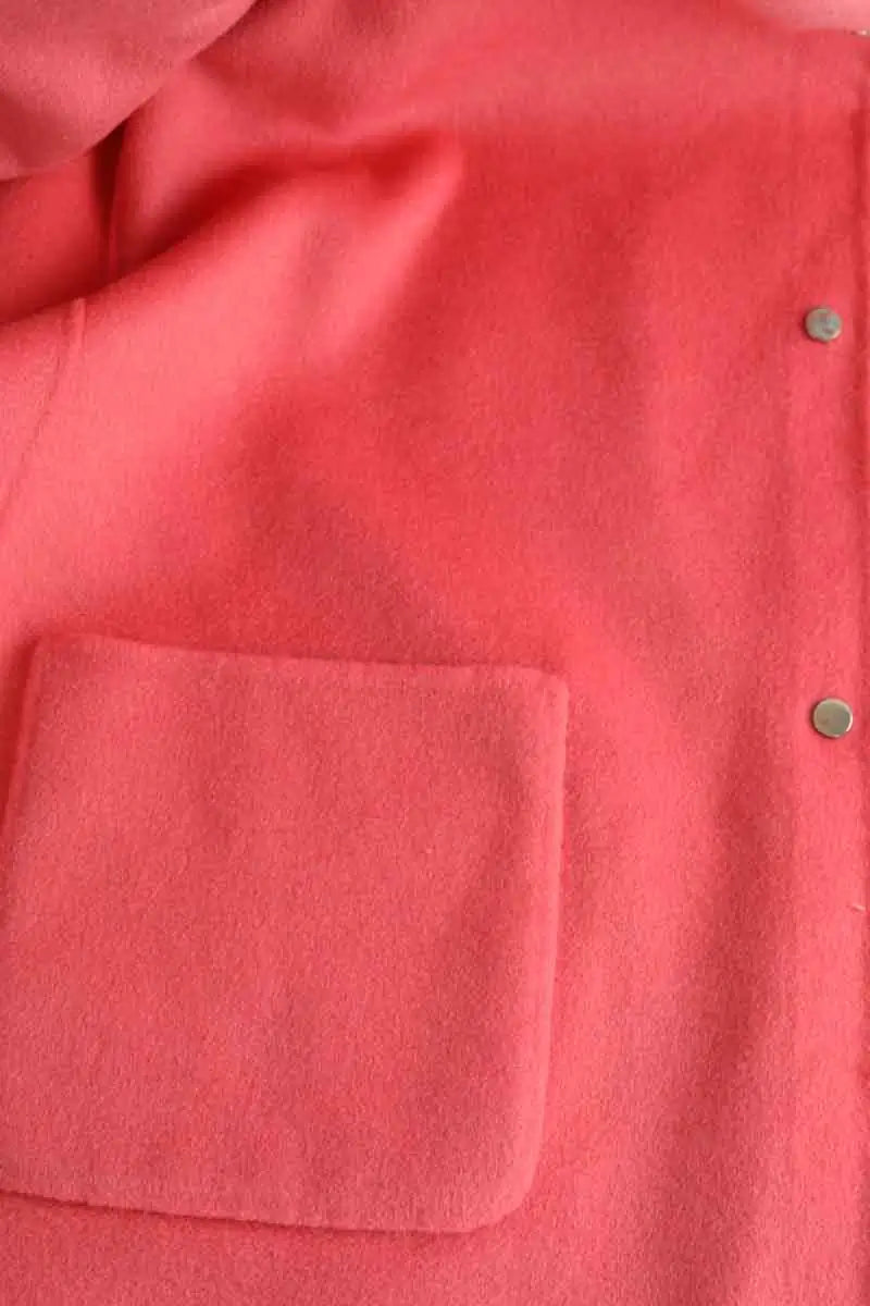 Manteau Réversible Gerard Darel Camel en Laine