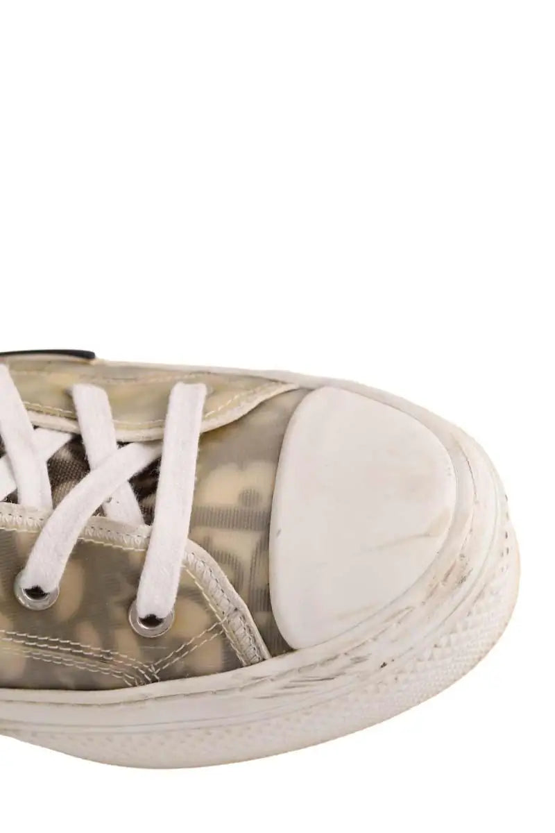Baskets Dior Sneaker B23 league haute Blanc en Tissu