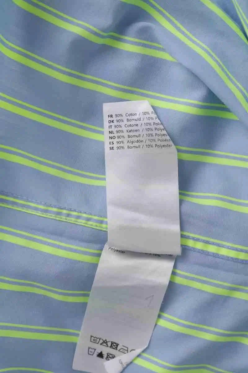 Chemise Samsoe Samsoe Bleu en Coton