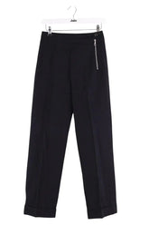 Pantalon droit Dries Van Noten Noir en Coton, taille S - Seconde Main