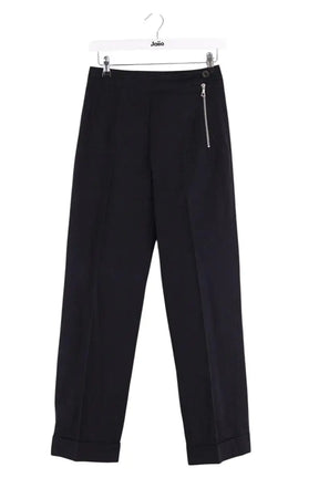 Pantalon droit Dries Van Noten Noir en Coton, taille S - Seconde Main