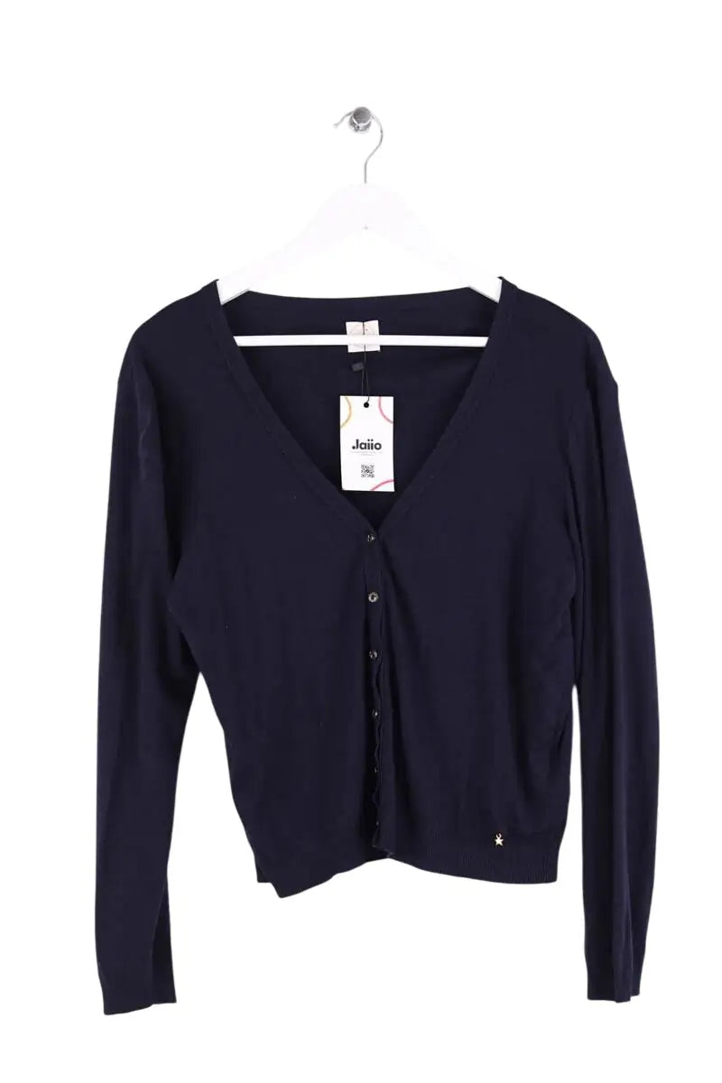 Cardigan Des Petits Hauts Bleu en Coton, taille L - Seconde Main