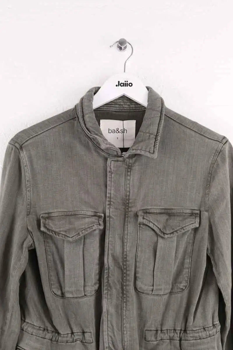 Veste Ba&Sh Kaki en Coton