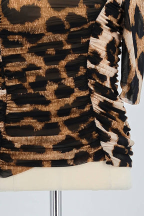 T-shirt Ganni  Marron
