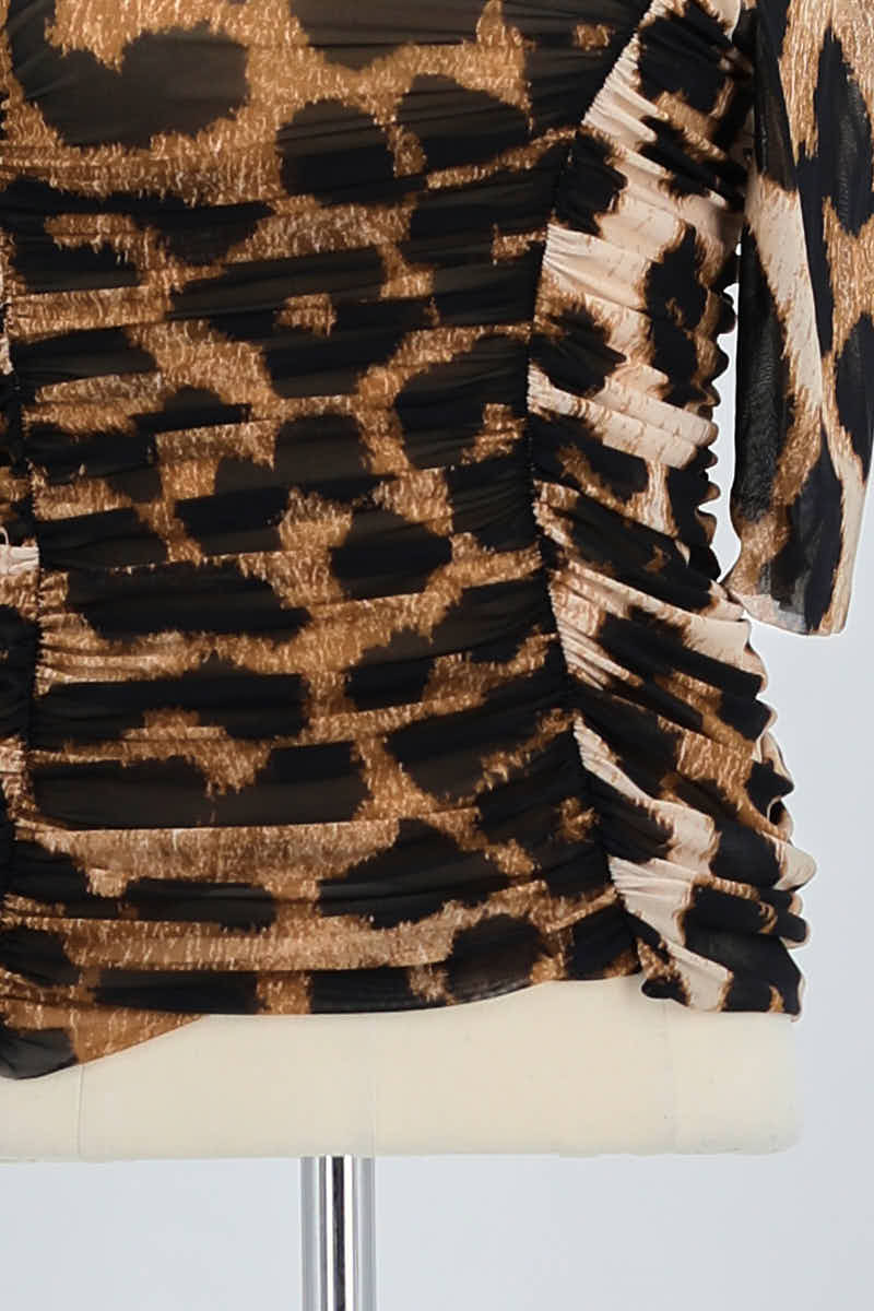 T-shirt Ganni  Marron