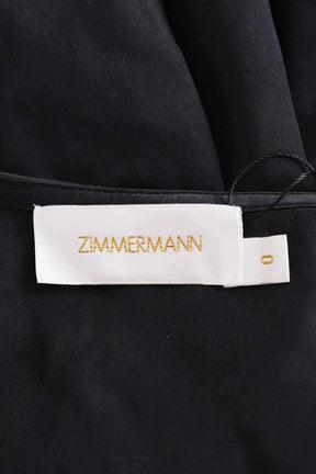 Robe Zimmermann Noir en Soie