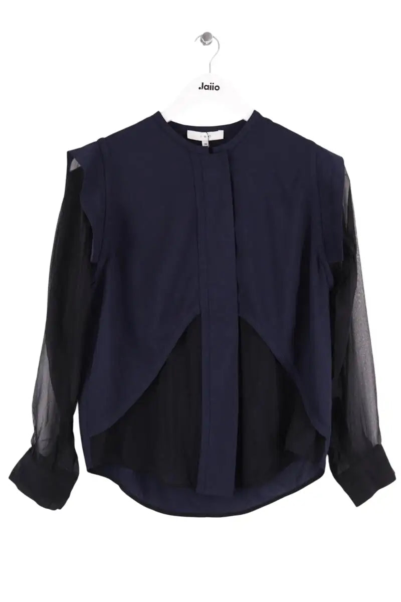 Blouse Iro Bindy Noir en Synthétique, taille S - Seconde Main