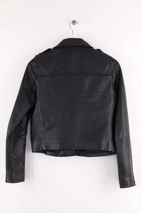Veste Claudie Pierlot Noir en Cuir