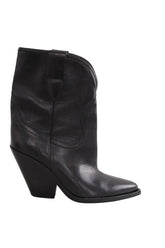 Boots Isabel Marant Noir en Cuir, taille 38 - Seconde Main