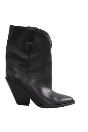Boots Isabel Marant Noir en Cuir, taille 38 - Seconde Main