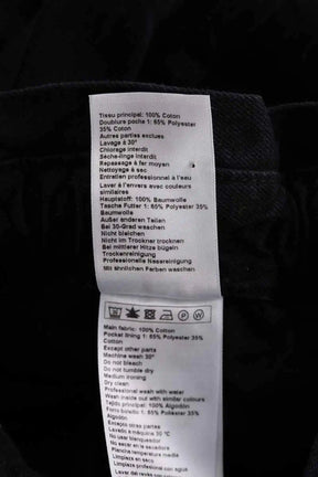 Jean droit Ba&Sh Noir en Coton