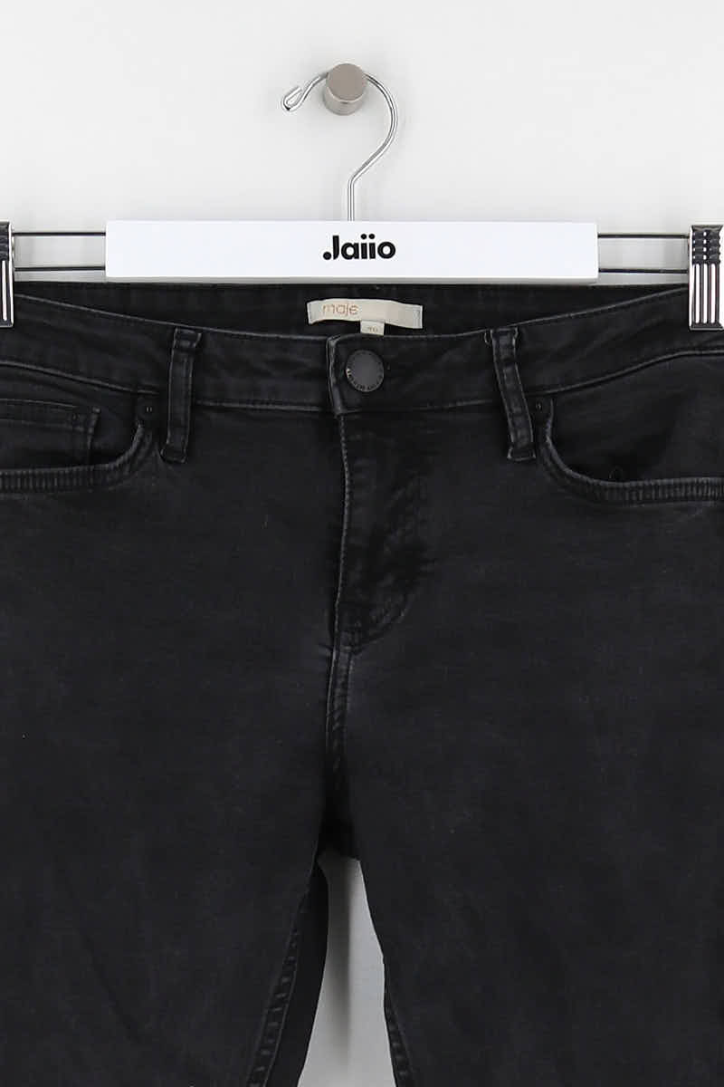 Jean slim Maje  Noir
