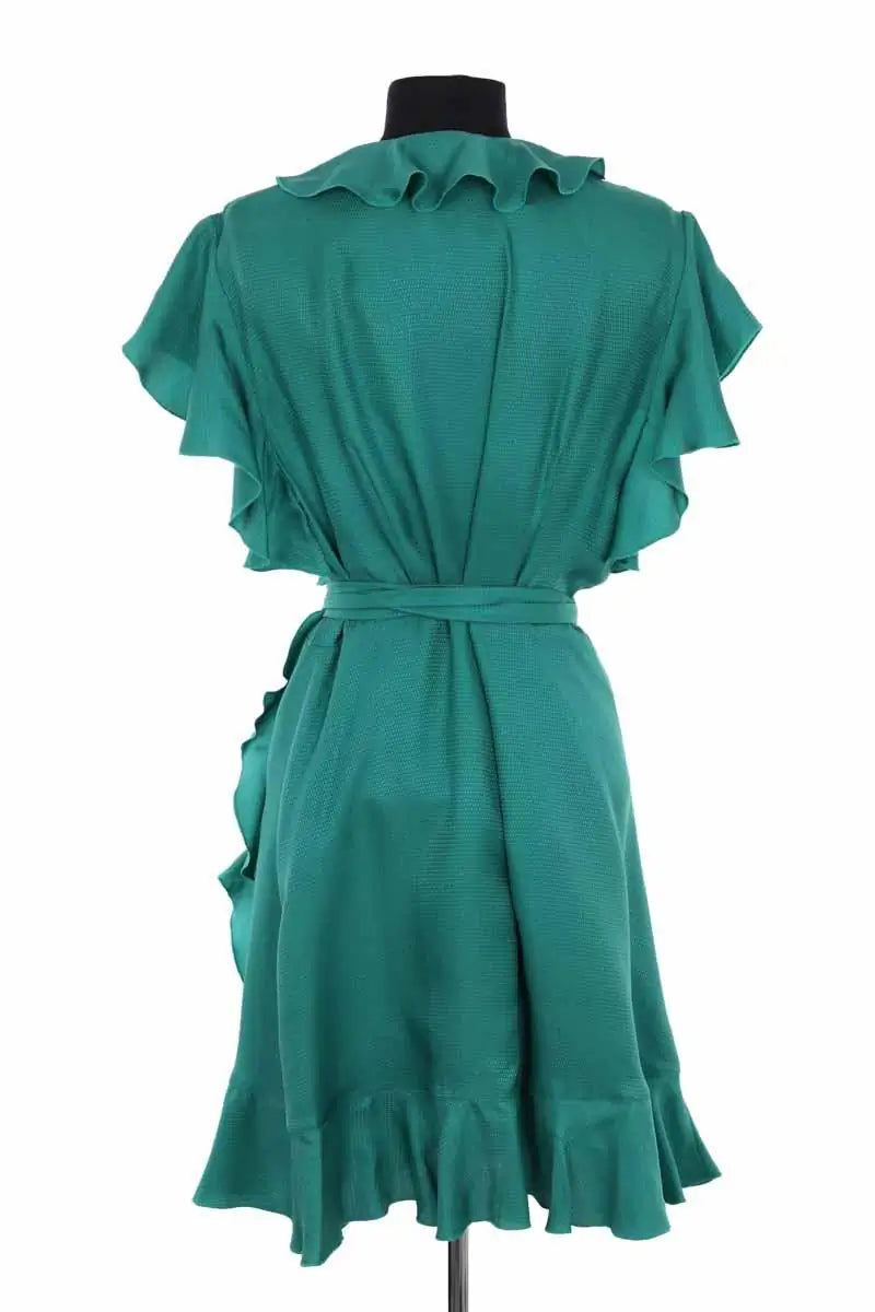 Robe Tara Jarmon Vert en Soie