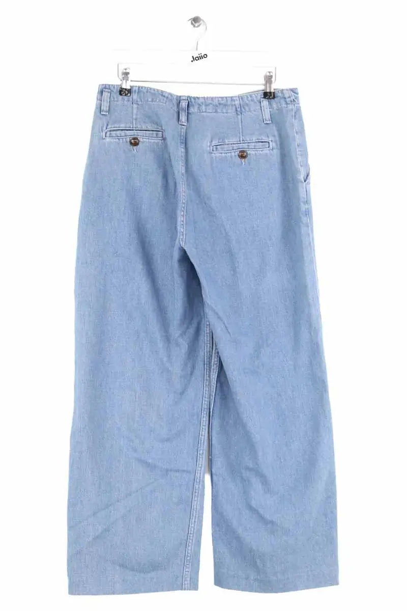 Pantalon large Des Petits Hauts Bleu en Denim - Jeans