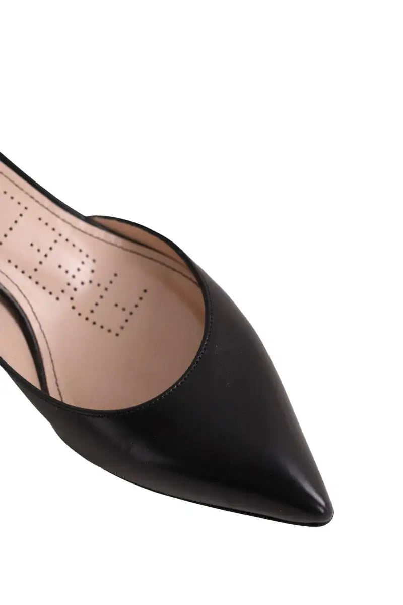 Talons Free Lance Noir en Cuir