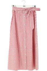 Jupe Maje Rouge en Coton, taille M - Seconde Main