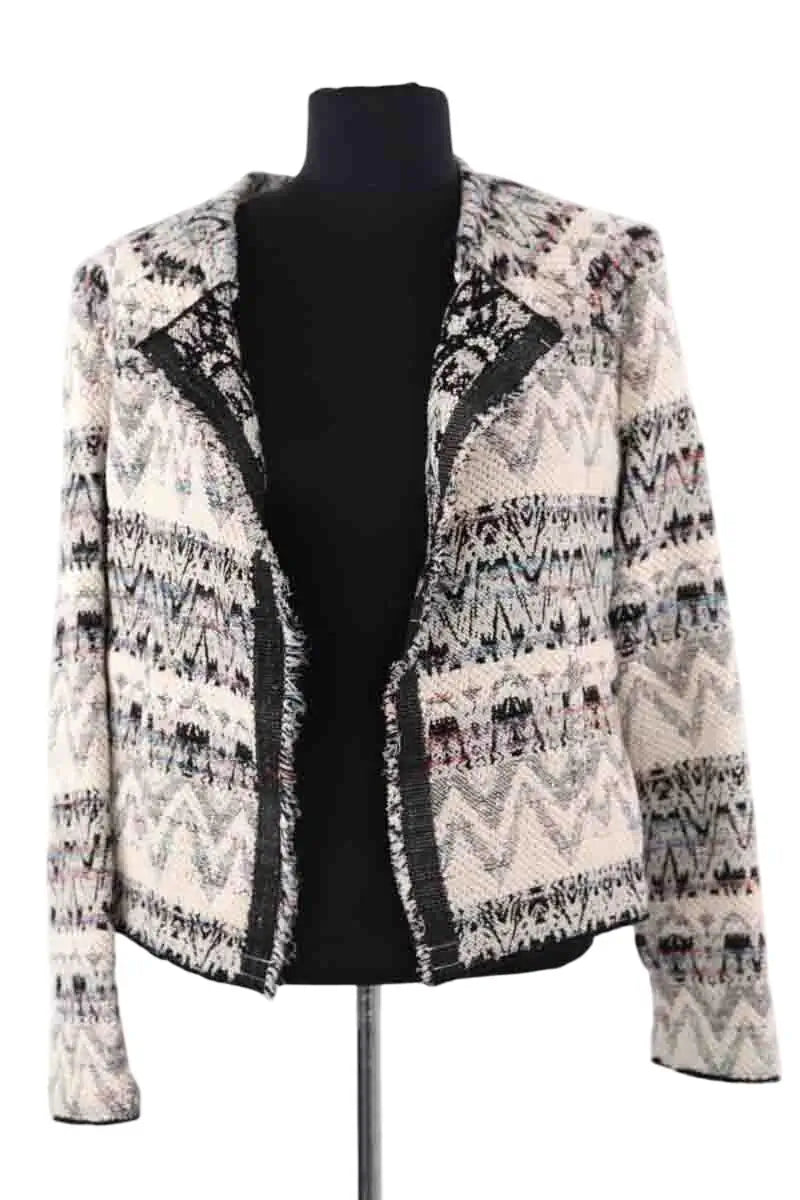 Gilet Iro Blanc en Coton, taille L - Seconde Main